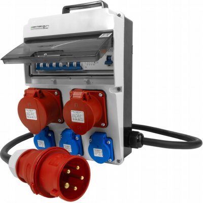 Staveništní rozvaděč CAS 3x230V 32A 16A Doktorvolt DV-8133-F – Hledejceny.cz