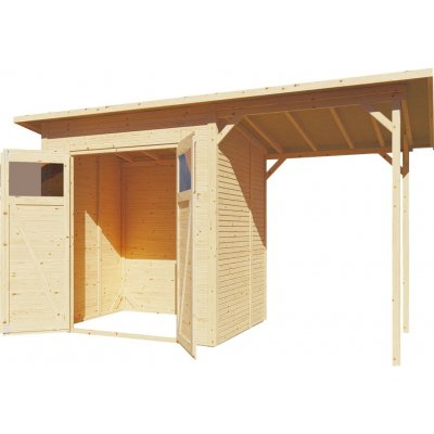 Bertilo Pent Modern 2 Plus, 371 x 157 cm přírodní – Hledejceny.cz