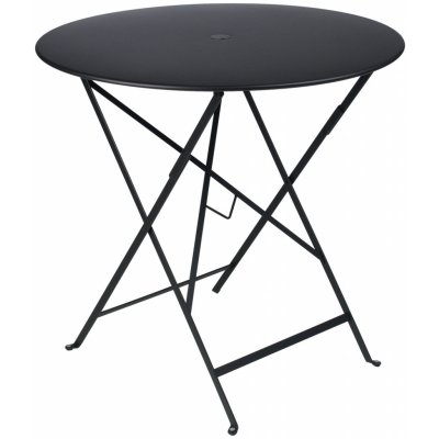 Fermob Bistro 77 cm Černý kovový skládací stůl – Hledejceny.cz