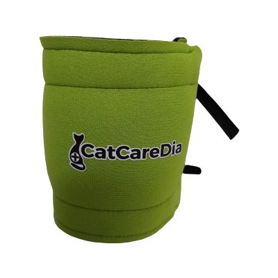 Catcaredia Fixační návlek na dia senzor dětský neoprenový zelený – Hledejceny.cz