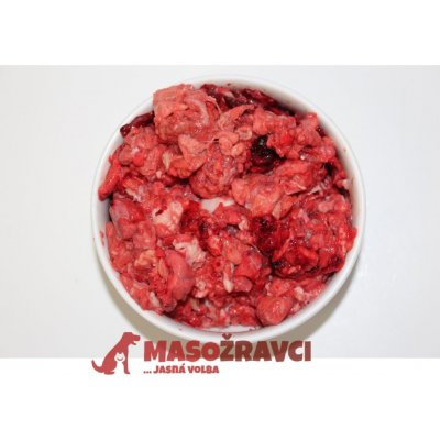 Masožravci Hovězí a kuřecí mix s dršťkami 1 kg – Zbozi.Blesk.cz