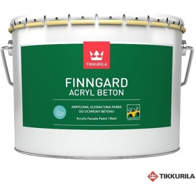 TIKKURILA® FINNGARD ACRYL BETON akrylátová barva Velikost : 0,9 l, Stupeň lesku: mat – HobbyKompas.cz