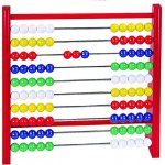 Detoa Počítadlo dřevěné červené půlené – Hledejceny.cz