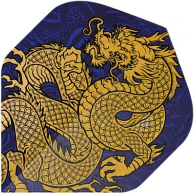 Designa Dragon - Blue DRG0004 – Zboží Dáma