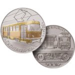 Česká mincovna Stříbrná mince 500 Kč Tramvaj ČKD Tatra T3 2024 Proof 25 g – Zbozi.Blesk.cz