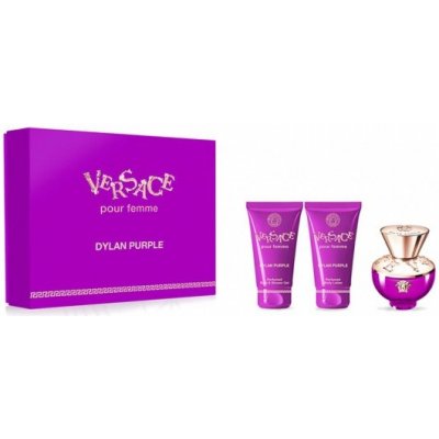 Versace Dylan Purple Woman EDP 50 ml + tělové mléko 50 ml + sprchový gel 50 ml dárková sada – Hledejceny.cz