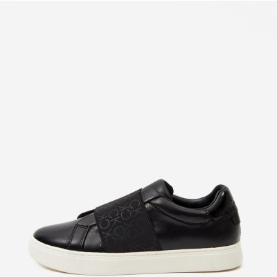 Calvin Klein dámské kožené slip on tenisky černé