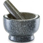 Zeller, Kuchyňský hmoždíř GRANIT s paličkou, černý, 13×8 cm – Zboží Dáma
