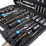 Xtline XT40171 Sada hlavic 1/4"-3/8"-1/2" 172 dílů