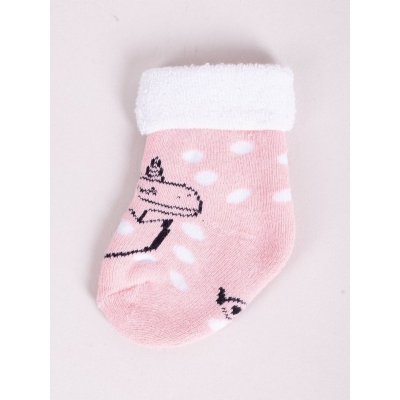 YO! SKF Baby Girls Frotte m Ponožky – Zboží Mobilmania