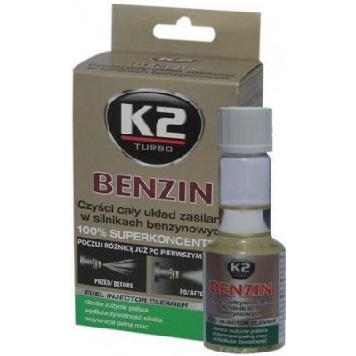 K2 BENZIN 50 ml - aditivum do paliva – Zboží Mobilmania