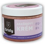 GRIZLY Arašídový krém s čokoládou kokosem a malinami 500 g – Sleviste.cz