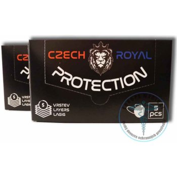 Czech Royal Protection respirátor FFP2 5 ks
