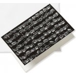 VIENNA WORLD Přání do obálky PARTITURA černé – Zboží Dáma