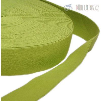 Pruženka zelená, šíře 40 mm – Zboží Dáma