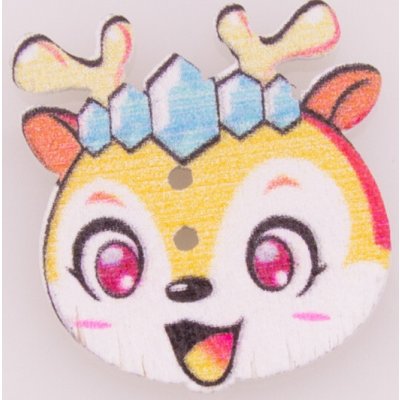 Knoflík 24x23 mm jelínek Varianta: 3 – Hledejceny.cz