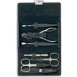 Solingen Dámská kožená sada na manikúru 85170 Diabolo L černá – Sleviste.cz