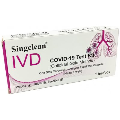 Hangzhou Singclean COVID-19 Antigen Test Kit Colloidal Gold 20 ks – Zboží Dáma
