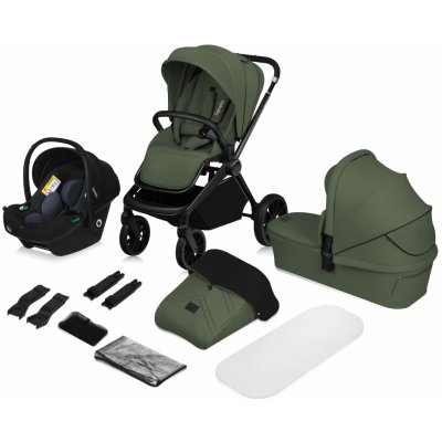 LIONELO MIKA PLUS 3IN1 GREEN OLIVE 2024 – Zboží Dáma