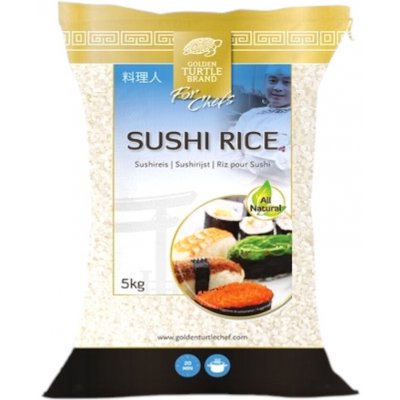 Chef's Selection Golden Turtle Chef rýže na Sushi 5 kg – Zboží Dáma