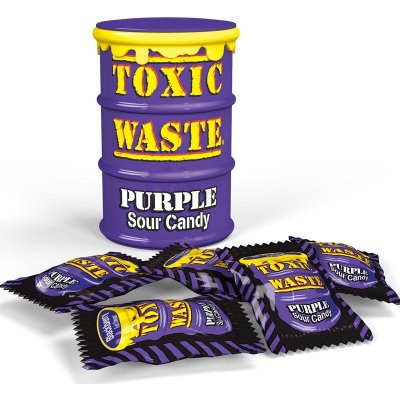 Toxic Waste Purple Drum Extreme Sour Candy 42 g