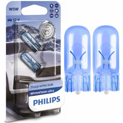 Philips WhiteVision 12V 5W W2,1x9,5d W5W – Sleviste.cz