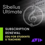 AVID Sibelius Ultimate 1Y Subscription - EDU Renewal – Zboží Mobilmania