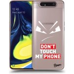 Picasee silikonové Samsung Galaxy A80 A805F - Evil Eye - Transparent čiré – Hledejceny.cz