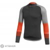 Cyklistický dres Dotout Block pánský Black/Orange