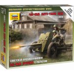 ZVEZDA Wargames (WWII) figurky 6112 - Soviet Gun 45mm (1:72) – Zboží Dáma