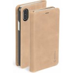 Krusell Sunne 4 Card FolioWallet Apple iPhone XS Max vintage nude – Hledejceny.cz
