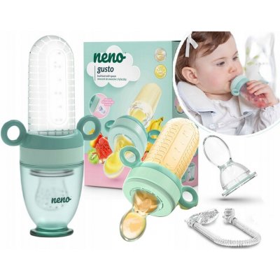 Neno Dudlík silikonový ke krmení se lžičkou Gusto 2 v 1 – Sleviste.cz