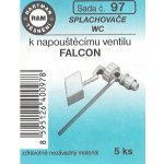 HARTMAN těsnění splachovače WC k napouštěcímu ventilu, FALCON, sada č. 97 – Zbozi.Blesk.cz