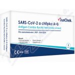 JusChek SARS-CoV-2 a chřipka A/B antigen.test 1 ks – Zboží Dáma