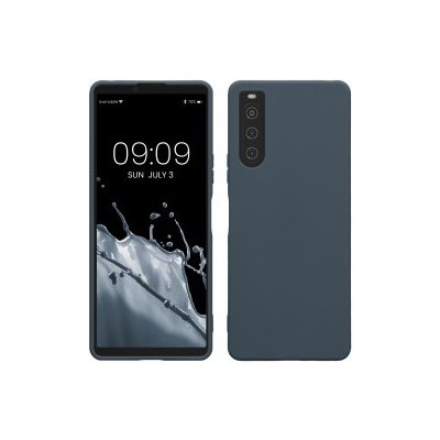 Pouzdro kwmobile Sony Xperia 10 V šedé – Zboží Živě