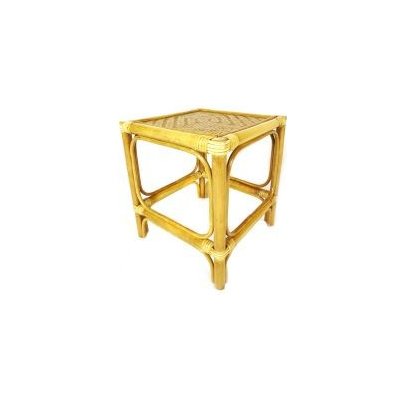 Ratan Ratanový stolek hranatý, světlý N090S ratanový stolek střední