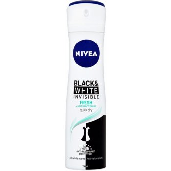 Nivea Invisible For Black & White Fresh deospray 150 ml