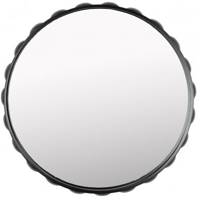 Zuiver Černé kovové závěsné zrcadlo Bubbles 50 cm – Hledejceny.cz