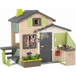 Smoby Domeček Přátel s květináčem v elegantních barvách Friends House Evo Playhouse – Zboží Dáma
