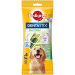 Pedigree Dentastix Fresh každodenní svěžest 4 ks Large pro velké psy >25 kg