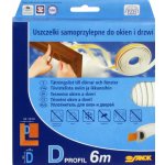 Vorel TO-76762 Těsnění do oken a dveří samolepící 9 x7,4 mm TYP D 6m hnědé – Hledejceny.cz