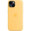 Pouzdro a kryt na mobilní telefon Apple Apple iPhone 14 Silikonový kryt s MagSafe slunečně žlutý MPT23ZM/A