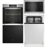 SET Beko BBIM12300X + BMGB25332BG + HII64400MT + DIS35020 – Zboží Dáma