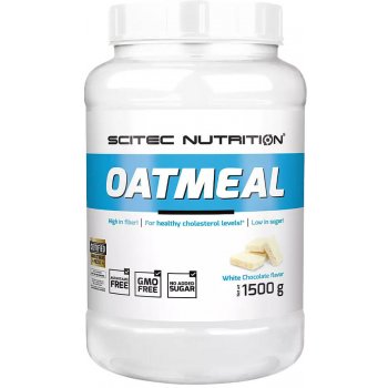 Scitec Oatmeal bílá čokoláda 1500g