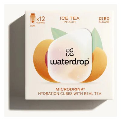 Waterdrop Ice Tea Peach černý čaj broskev microdrink 12 kapslí