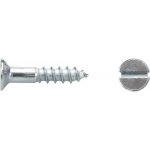 Vrut do dřeva se zápustnou hlavou a rovnou drážkou DIN 97 2,5x20 mm galvanicky pozinkovaný, 1 ks – Hledejceny.cz