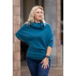 Italy fashion Elegantní svetr ANGELA Skořicová – Zbozi.Blesk.cz