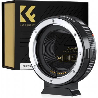 K&F Concept AF adaptér Canon EF/EF-S na Canon EOS-R – Sleviste.cz