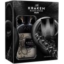 The Kraken Black Spiced 40% 0,7 l (dárkové balení 1 sklenice)