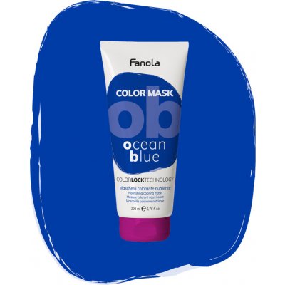 Fanola Color Mask Ocean Blue 200 ml – Zboží Mobilmania